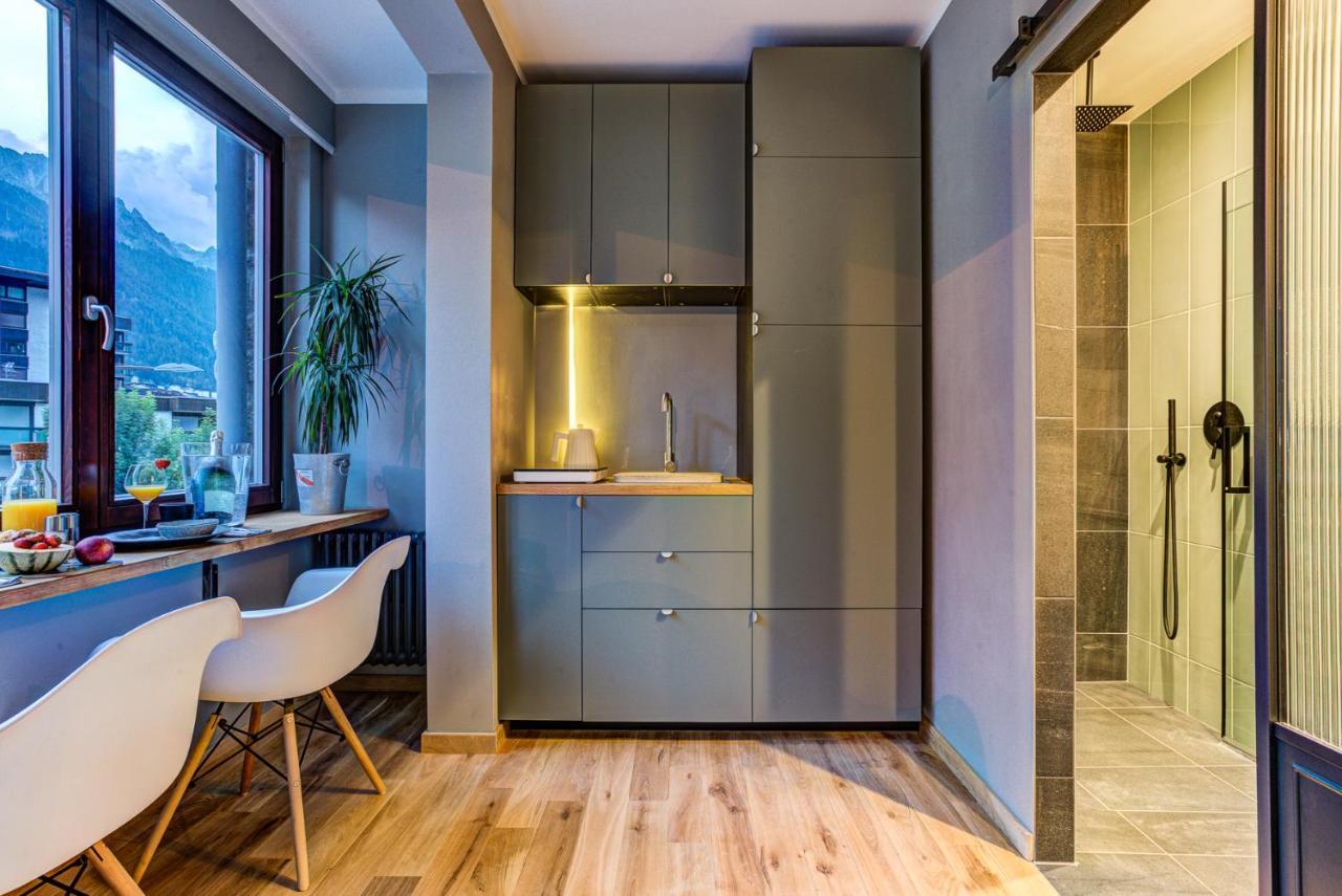 Chamonix City Center Luxury Studio Apartment מראה חיצוני תמונה