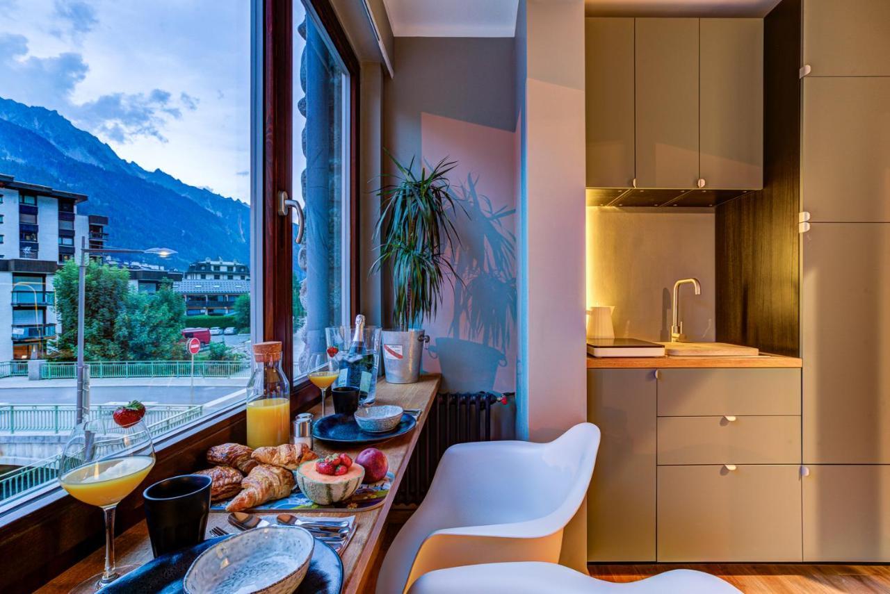 Chamonix City Center Luxury Studio Apartment מראה חיצוני תמונה